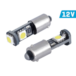 GlühlampeVISION T4W BA9s 12V 3x 5050 SMD LED, CANBUS, weiß, 2 Stk