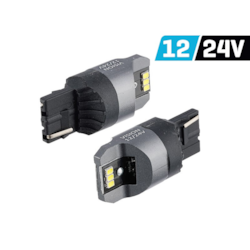 Żarówka VISION W21W (T20d) 12/24V 6x 3020 SMD LED, nonpolar, CANBUS, biała, 2 szt.