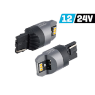Ampoule VISION WY21W (T20d) 12/24V 6x 3020 SMD LED, non polaire, CANBUS, orange, 2 pcs
