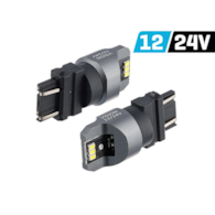 Ampoule VISION P27 / 7W (T25) 12/24V 6x 3020 SMD LED, non polaire, CANBUS, blanche, 2 pcs
