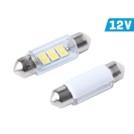 Ampoule VISION Festoon SV8.5 36mm 12V 6x 2835 SMD LED, blanche, 1 pc