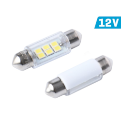 Żarówka VISION Festoon SV8.5 36mm 12V 6x 2835 SMD LED, biała, 1 szt.