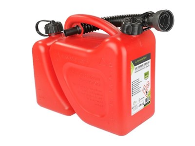 Two-chamber fuel jerrycan, 5L + 2L