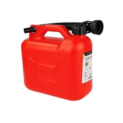 Kraftstoffkanister aus Kunststoff, 5L, rot