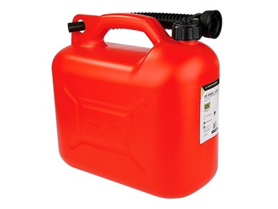Kraftstoffkanister aus Kunststoff, 10 l, rot