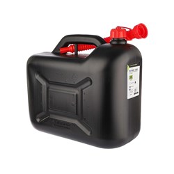 Fuel jerrycan, plastic, 20L, black