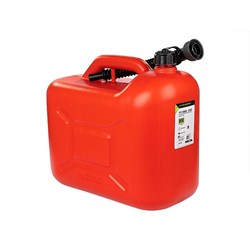 Fuel jerrycan, plastic, 20 liters, red