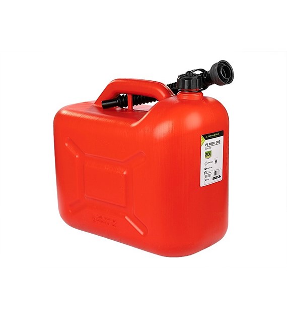 Kraftstoffkanister aus Kunststoff, 20L, rot