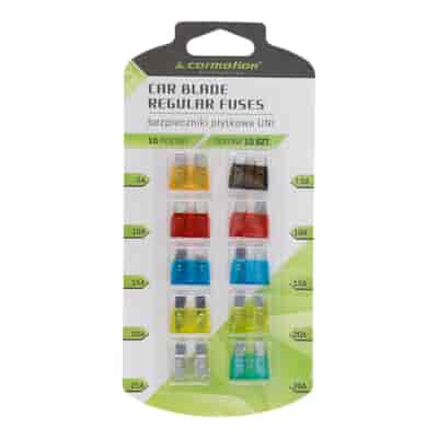 Blade fuses UNI, 10 pcs