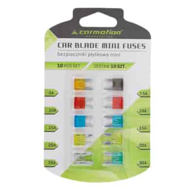 Blade fuses  MINI, 10 pcs