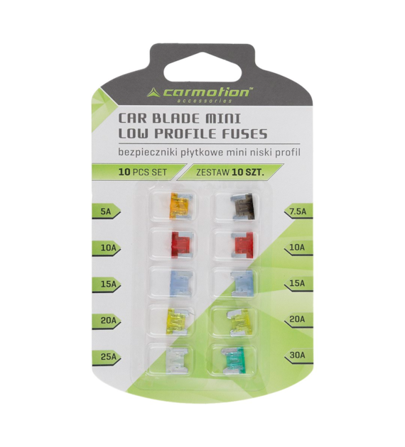 Blade fuses  MINI LOW PROFILE 10 pcs