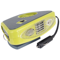Radiateur/ventilateur 12V, 150W avec lampe