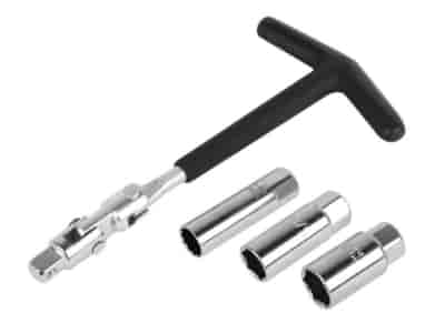 Clé à bougies avec douilles de 14 mm, 16 mm et 21 mm