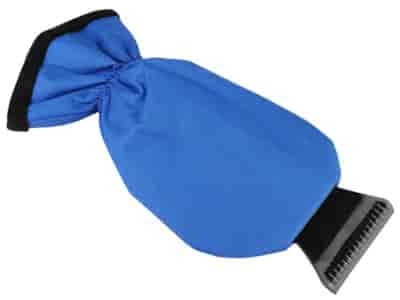 Ice scraper with long glove