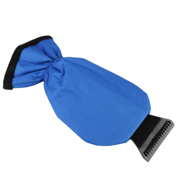 Ice scraper with long glove