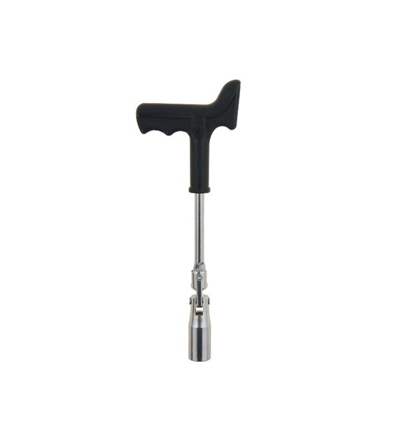 Spark plug wrench 16mm with reinforced handle