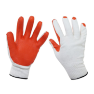 Gants de travail  pavage , recouverts de 2 couches de caoutchouc, T10
