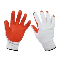 Rękawice robocze  brukarskie , pokryte 2 warstwami gumy, r. 10