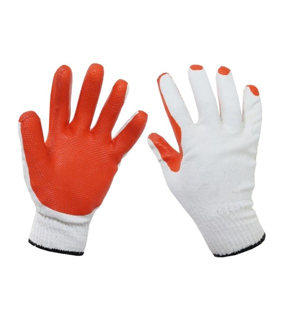 Pflaster-Arbeitshandschuhe, mit 2 Lagen Gummi überzogen, Größe 10