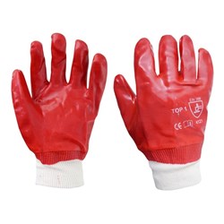 Gants de travail  résistants à l'huile , manchette élastique, T10