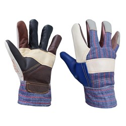 Rękawice robocze ocieplane, wzmacniane dwoiną, r. 11