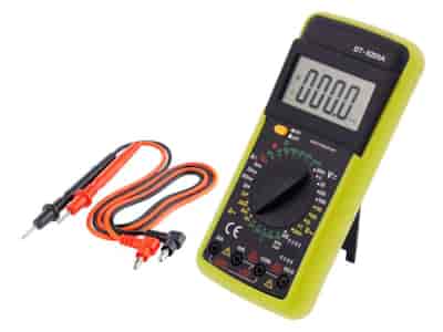 Multimètre électrique numérique avec écran LCD