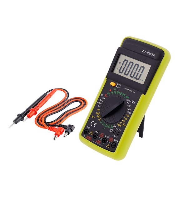 Digital multimeter with LCD, small