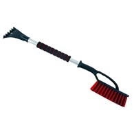 Brosse-grattoir 75 cm, manche en aluminium, manche souple