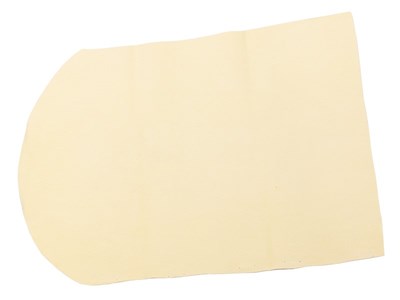 Peau chamoisée naturel, sans couture, 31x21,5 cm (6,6 m²)