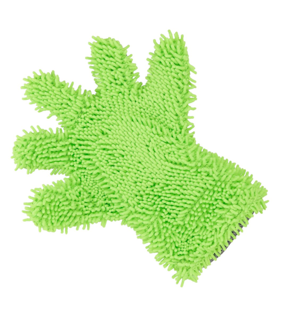 Gant microfibre chenille + mesh