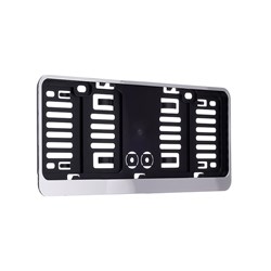 Ramka na tablicę rejestracyjną, małą 305 x 114 mm, chrom