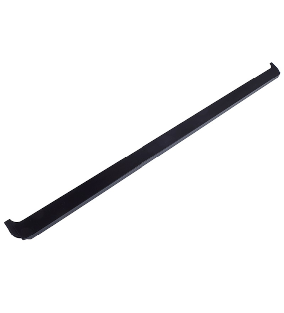 Bande de plaque d'immatriculation standard, noire