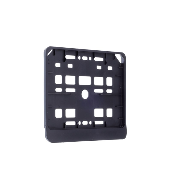 Support de plaque d'immatriculation moto, noir