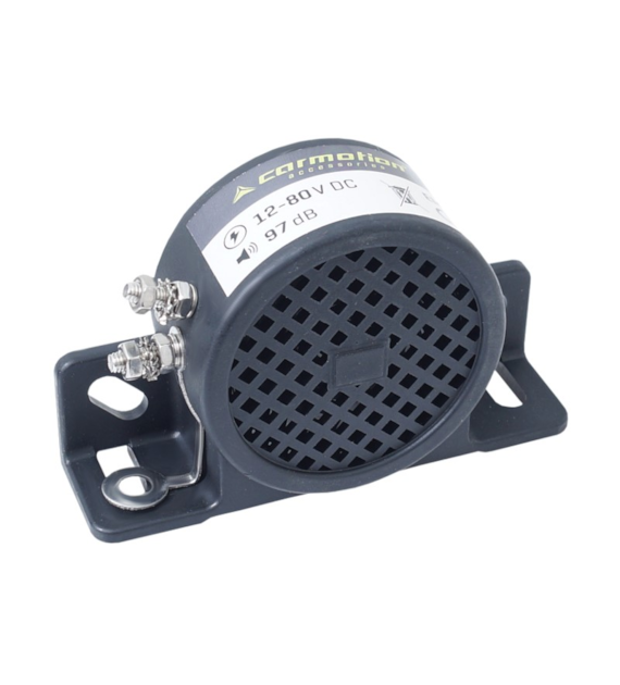Reversing alarm 12-80V, 97 dB