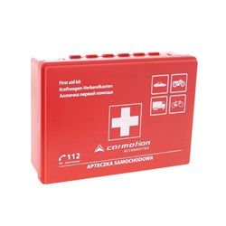 First aid kit, in plastic box