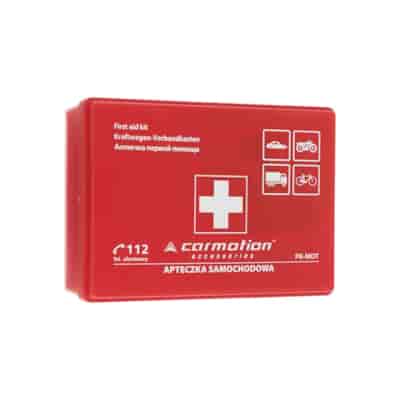 First aid kit, plastic box