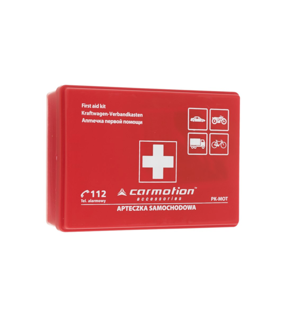 First aid kit, plastic box