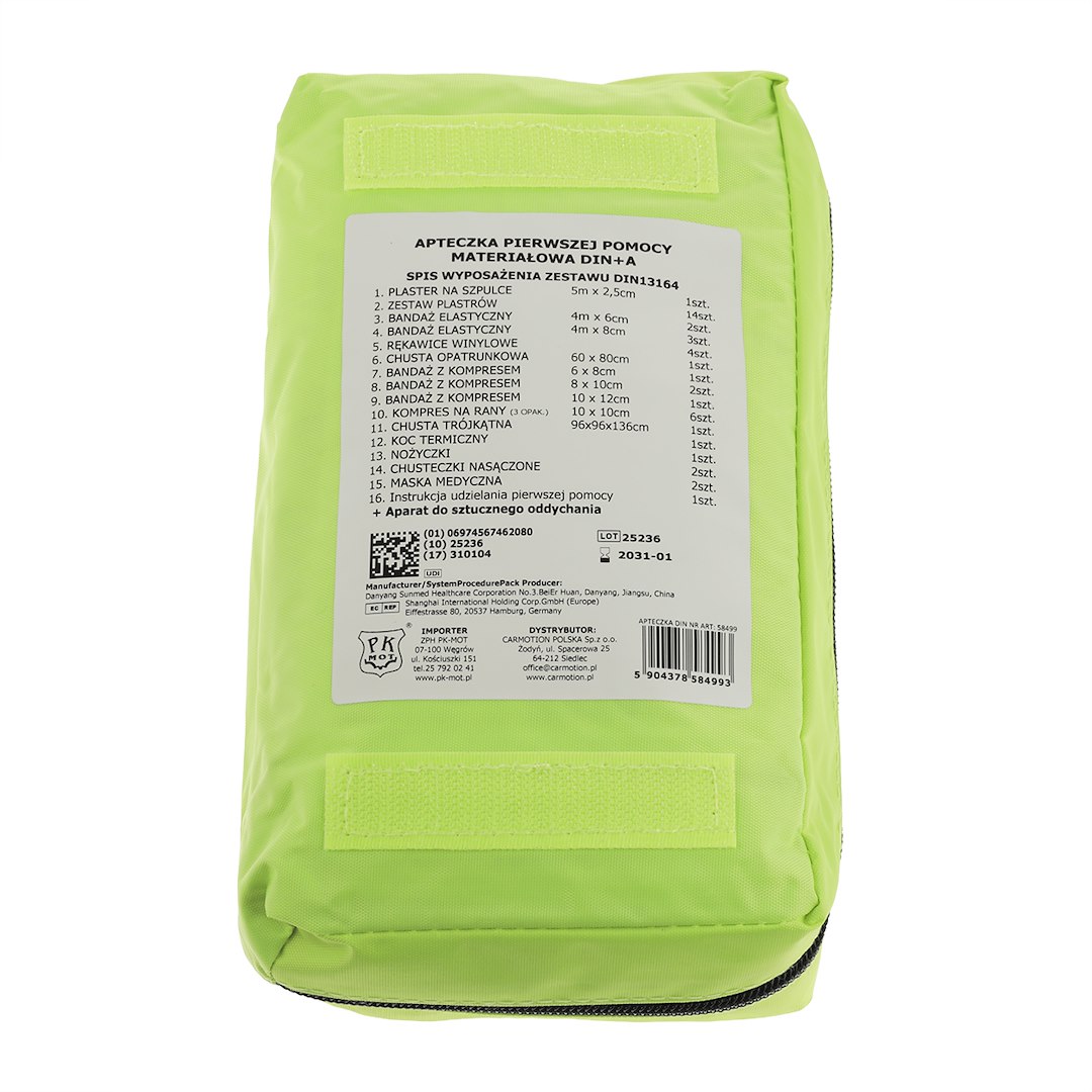 First aid kit DIN 13164