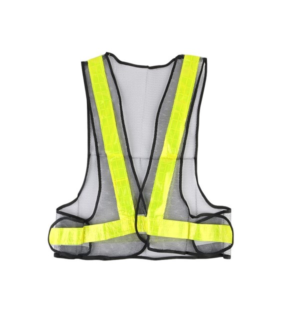 Mesh vest with reflective tapes