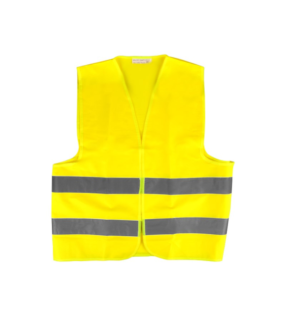 Gilet haute visibilité XL, jaune, HQ