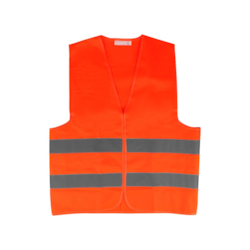 Gilet haute visibilité XL, orange, HQ