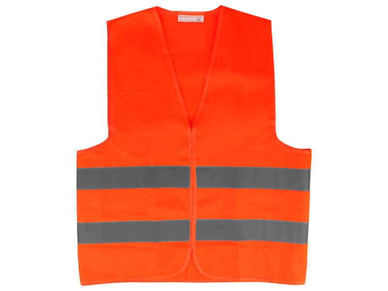 High-visibility vest, orange, XL, HQ