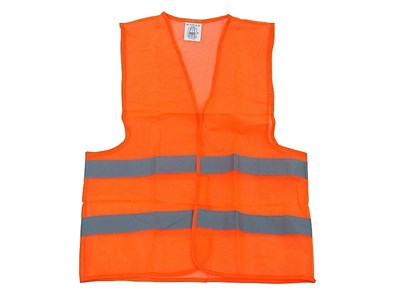 High-visibility vest, orange