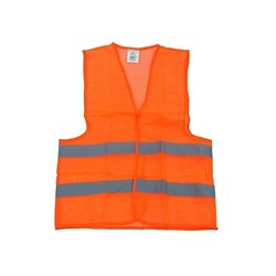 High-visibility vest, orange