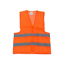 Gilet haute visibilité, orange