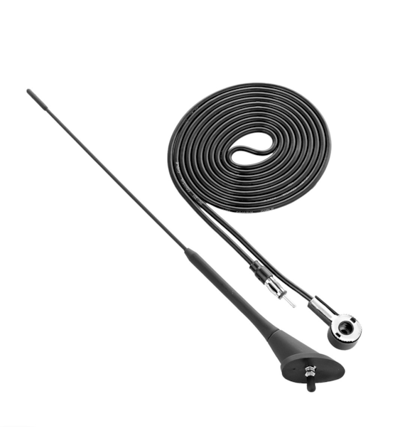 Antenne de radio, inclinaison 52°, mât de 40 cm
