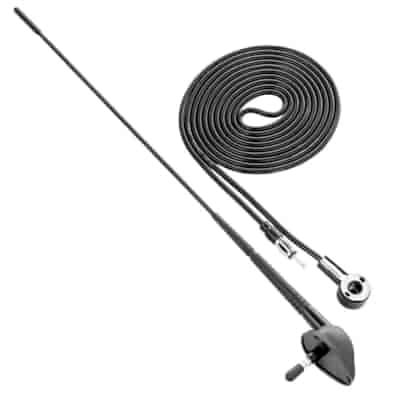 Antenne de radio, réglage de l'inclinaison 0° ~ 50°, mât 42.5 cm