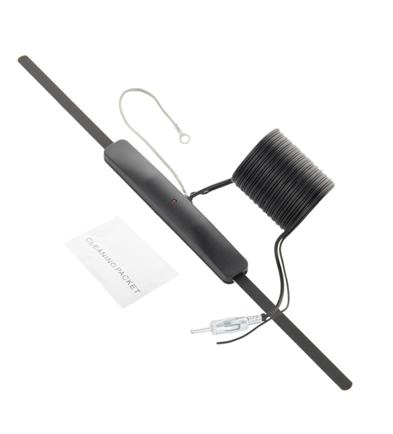 Antenne de radio interne avec amplificateur