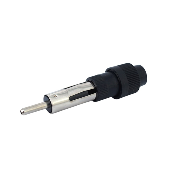 Car antenna DIN plug with screwed cover