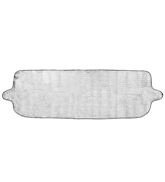 Osłona na przednią szybę 90 x 250 cm + 2 klapki 25 cm